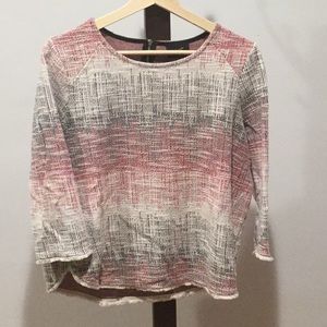 Anthropologie W5 3/4 sleeve Blouse